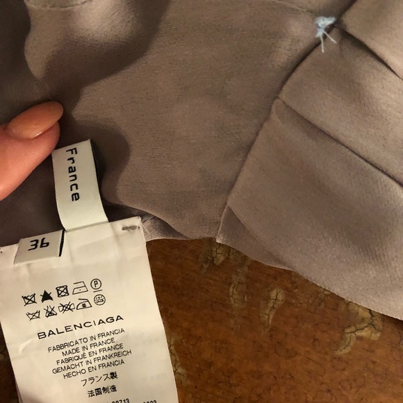 Balenciaga silk lined feather dress - Picture 5 of 5